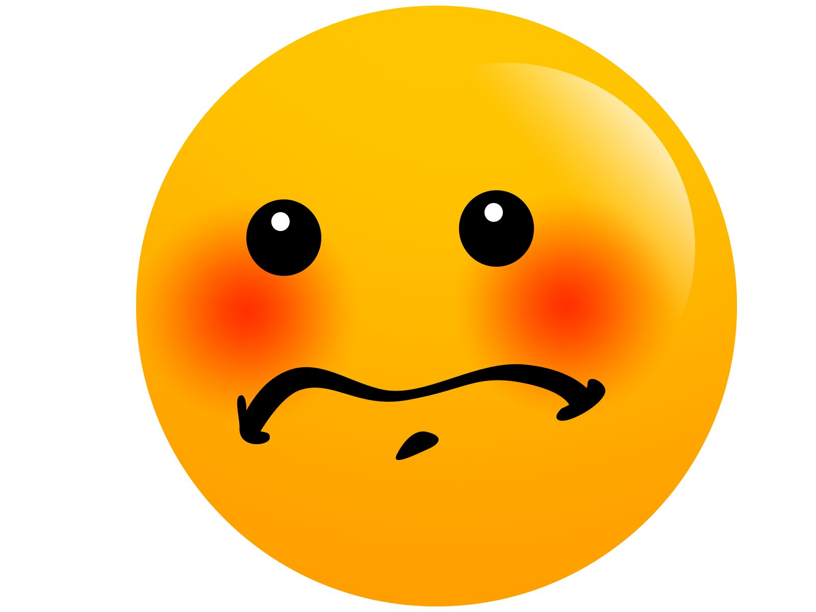 Mirorim emoji system — Shame