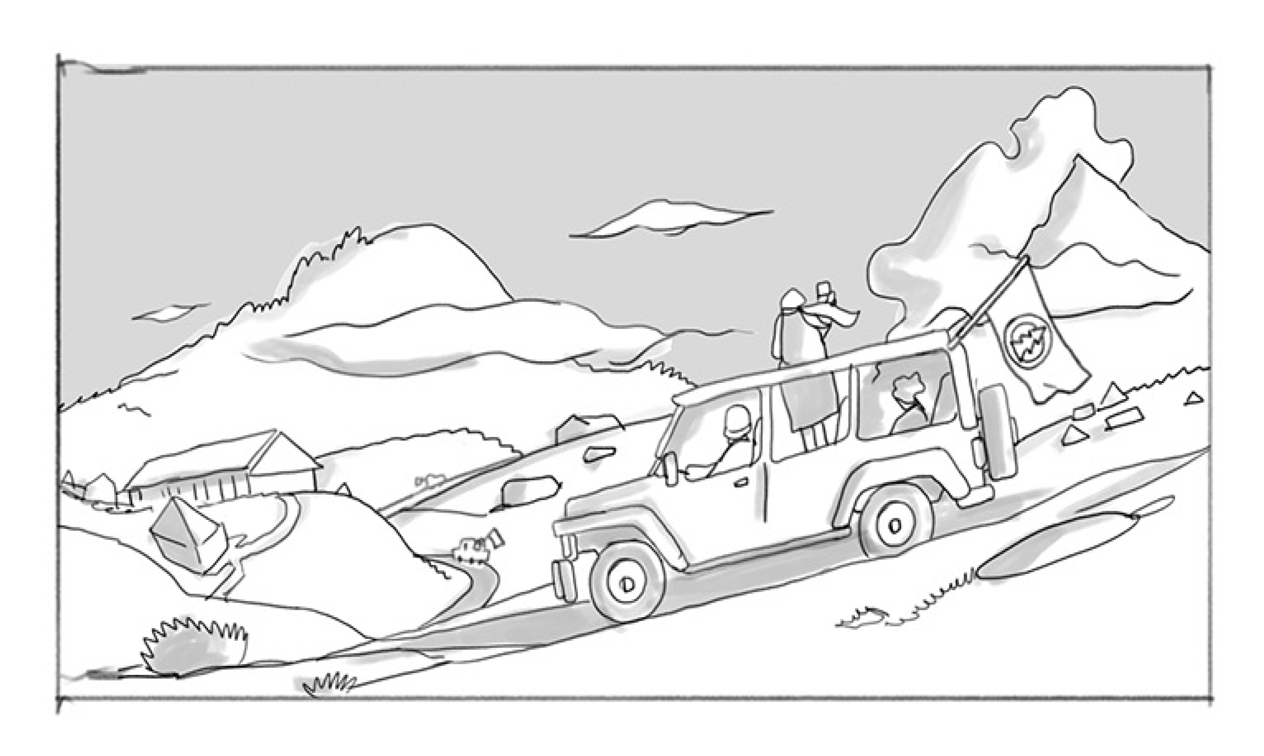 TapToTour storyboard frame
