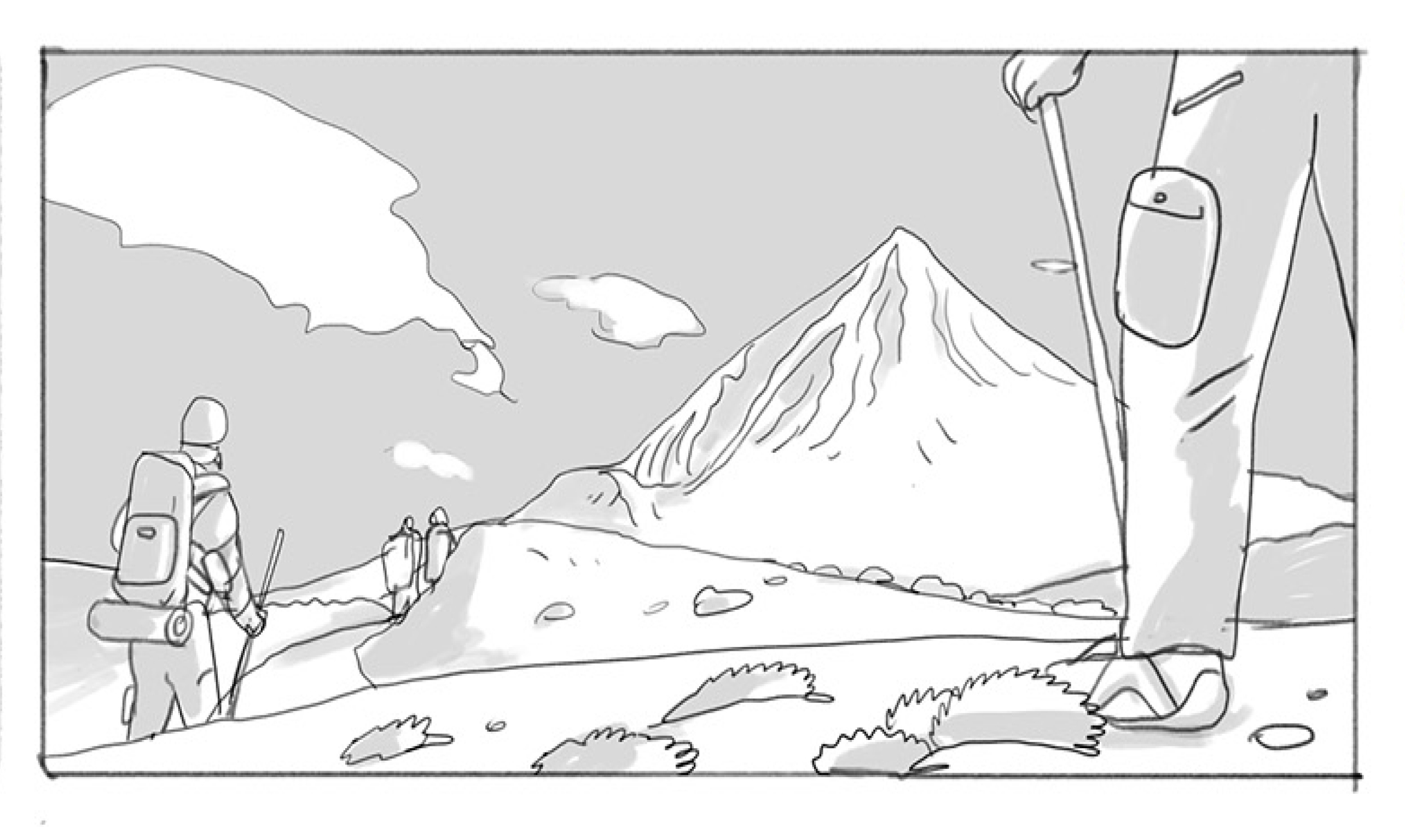 TapToTour storyboard frame